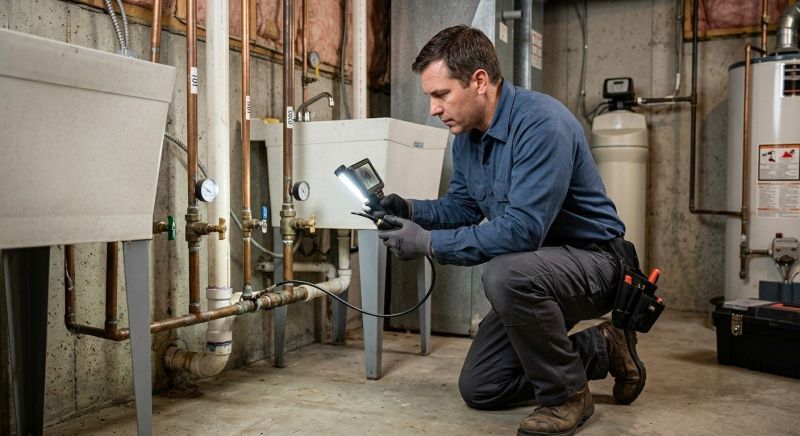 Plumbing Inspection in Mesa, AZ
